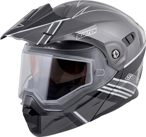 Exo At950 Cold Weather Helmet Teton Silver Lg (Electric)