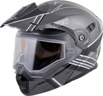 Exo At950 Cold Weather Helmet Teton Silver Lg (Dual Pane)