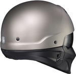 Covert Open Face Helmet Titanium W/ Evo Mask Xl