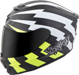 Exo R420 Full Face Helmet Tracker White/Neon Sm