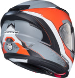 Exo R2000 Full Face Helmet Hypersonic Orange/Grey Xs