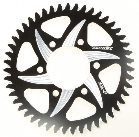 Rear Cat5 Sprocket Aluminum 47t 520 Blk Kaw