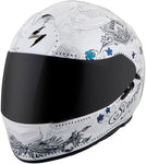Exo T510 Full Face Helmet Azalea White/Silver Xs