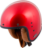 Bellfast Open Face Helmet Candy Red Sm