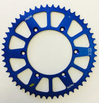 Rear Sprocket Aluminum 52t 520 Blu Hon/Yam