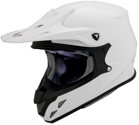 Vx R70 Off Road Helmet Gloss White Md