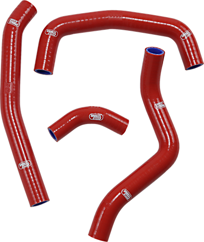 MOOSE RACING Radiator Hose Kit - Red - Honda HON-116-RD