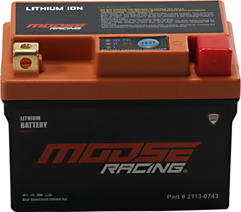 MOOSE RACING Li-Ion Battery - HUTZ75-FP HUTZ7S-FP