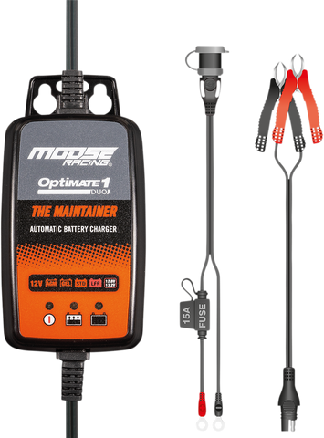 MOOSE RACING Optimate 1 Charger - DUO TM-611