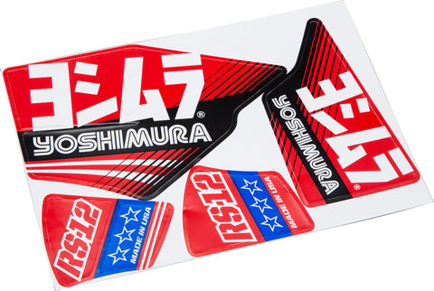 Rs 12 Muffler Decal Set 5/Pcs