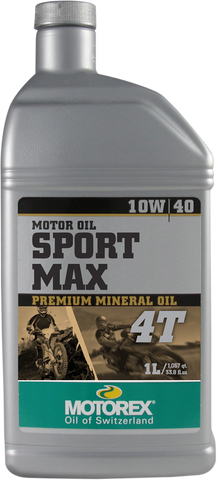 MOTOREX Sport Max 4T Engine Oil 10W40 - 1 L 163216