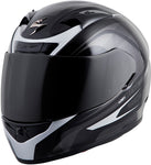 Exo R710 Full Face Helmet Focus Silver Lg