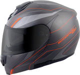 Exo Gt3000 Modular Helmet Sync Grey/Orange Xs