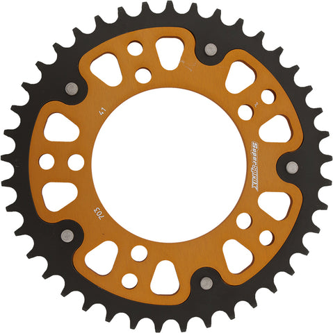 Rear Stealth Sprocket Alu/Stl 41t 520 Gld Bmw