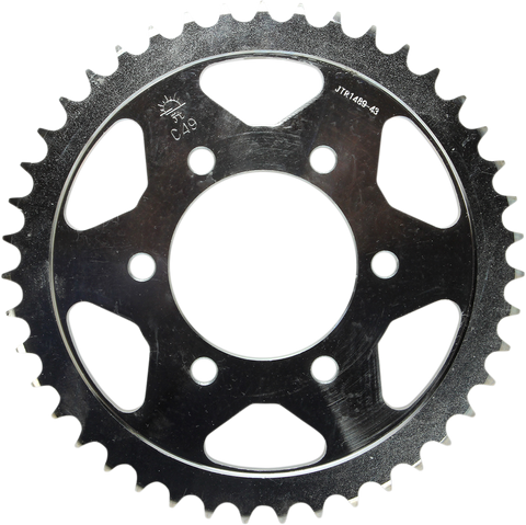 JT SPROCKETS Sprocket - Rear - Kawasaki - 43-Tooth JTR1489.43