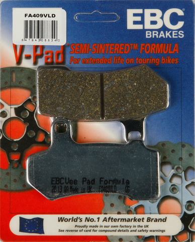 Brake Pads V Series Chrome