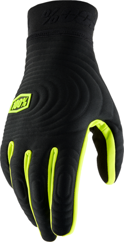 Brisker Xtreme Gloves Black/Fluo Yellow Xl