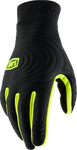 Brisker Xtreme Gloves Black/Fluo Ellow Lg