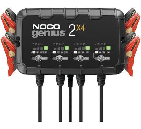 NOCO Genius 2- and 4-Bank Battery Chargers 4-Bank Charger