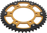Rear Stealth Sprocket Alu/Stl 45t 530 Gld Yam