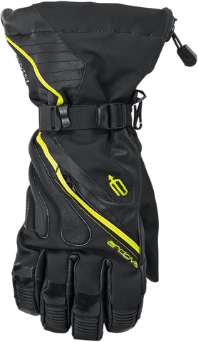 ARCTIVA Meridian Gloves - Black/Hi Vis Yellow - Small 3340-1206