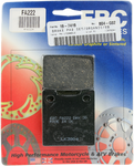EBC Organic Brake Pads - RF 900 R - FA222 FA222