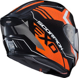 Exo R420 Full Face Helmet Seismic Orange Lg