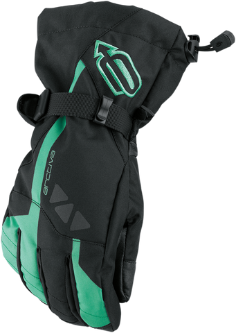 ARCTIVA Women's Pivot Gloves - Black/Mint - XL 3341-0399