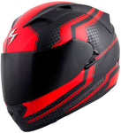 Exo T1200 Full Face Helmet Alias Red Lg
