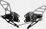 Rear Set Complete Blk Kaw