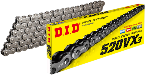 DID 520 VX3 - Chain - 108 Links 520VX3X108FB