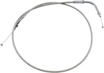MOTION PRO Throttle Cable - Pull - Yamaha - Stainless Steel 65-0263