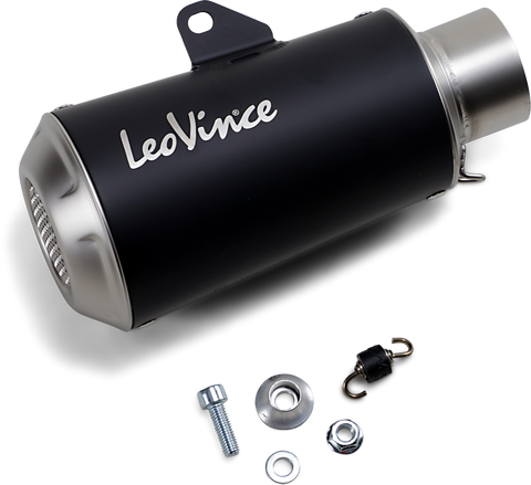 LEOVINCE 54mm Black Edition LV-10 Muffler 9746B