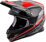 Vx R70 Off Road Helmet Ascend Silver/Red Lg