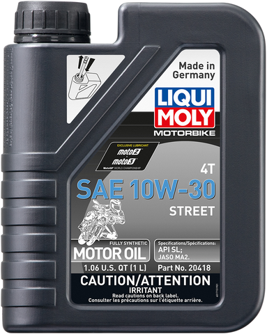 LIQUI MOLY Street 4T Oil - 10W-30 - 1 L 20418