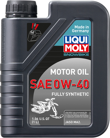 LIQUI MOLY Snowbike Synthetic Oil -  0W-40 - 1 L 20356