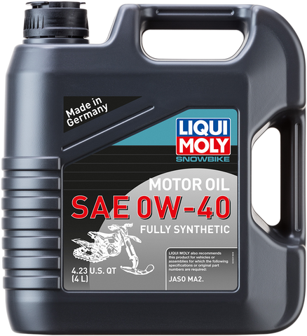 LIQUI MOLY Snowbike Synthetic Oil -  0W-40 - 4 L 20358