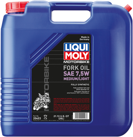 LIQUI MOLY Lite/Medium Fork Oil 7.5wt - 20 L 20403