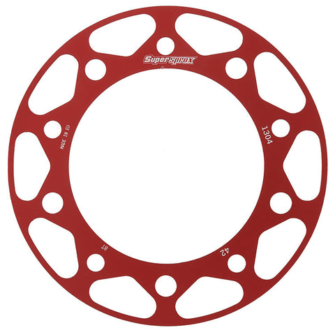 Rear Edge Sprkt Color Disk Alu 42t 525 Red Hon/Yam