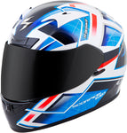 Exo R710 Full Face Helmet Fuji Blue Md