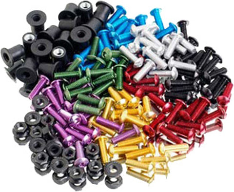 Windscreen Screw Kit Standard Purple