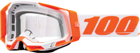 Racecraft 2 Goggle Orange Clear Lens