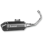 AKRAPOVIC Race Exhaust - Stainless Steel/Carbon Fiber Vespa 125 / 150 S-VE125R2-HZBL