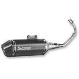 AKRAPOVIC Race Exhaust - Stainless Steel/Carbon Fiber Vespa 125 / 150 S-VE125R2-HZBL