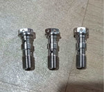 CTR Titanium Brake Banjo Bolts, Drilled for safety wire. M10x1.0 / M10x1.25