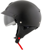 Exo C110 Open Face Helmet Matte Black Sm