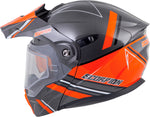 Exo At950 Cold Weather Helmet Teton Orange Lg (Dual Pane)