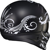 Covert Open Face Helmet El Malo Matte Black Md