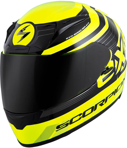 Exo R2000 Full Face Helmet Fortis Neon/Black Lg