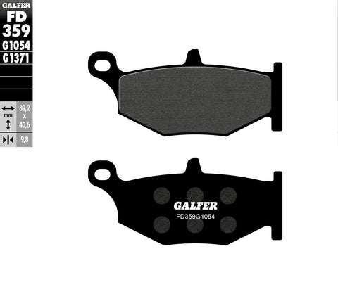 Brake Pads Semi Metallic Fd359g1054